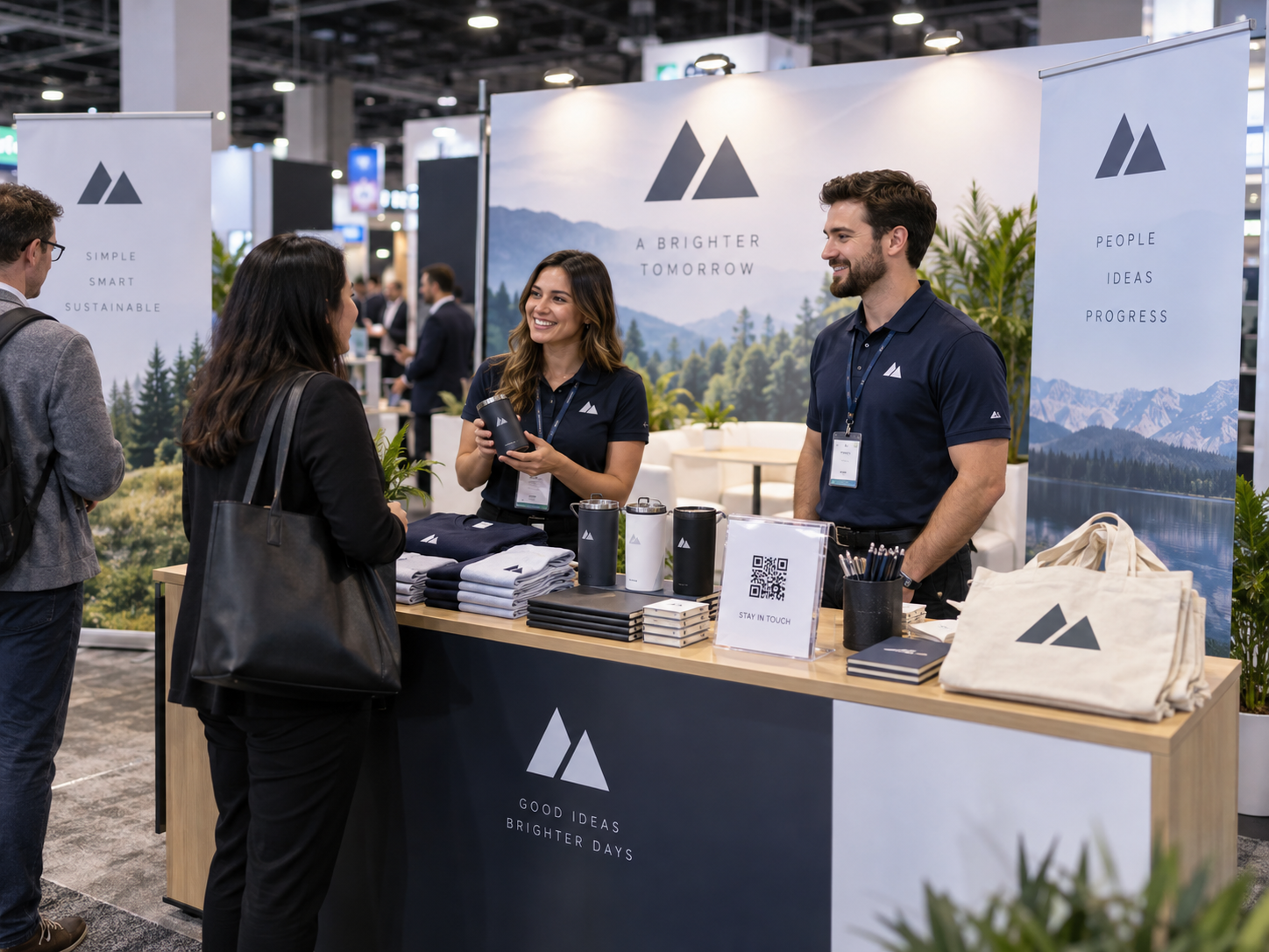 Corporate Merch and Signage for Trade Shows in Toronto