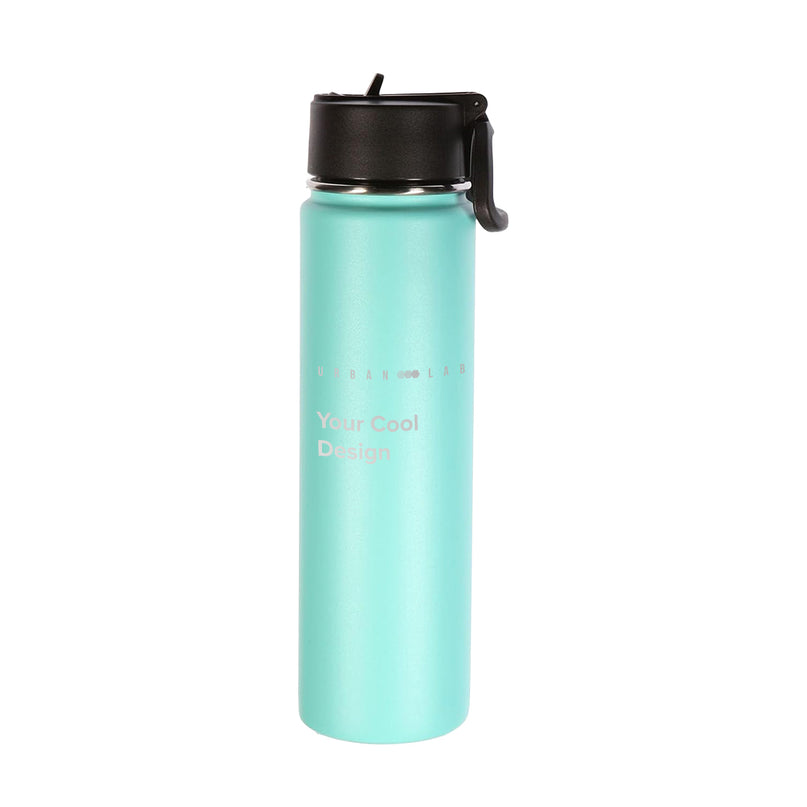 24oz Insulated Water Bottle with Straw