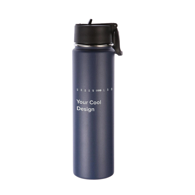 24oz Insulated Water Bottle with Straw