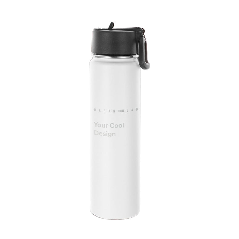 24oz Insulated Water Bottle with Straw