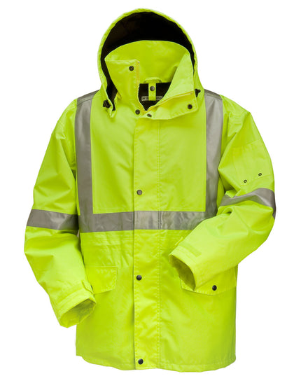 Sumaggo - High Visibility 3/4 Length Rain Jacket - 5025