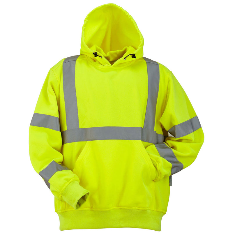 Sumaggo - High Visibility Polyester Fleece Hooded Pullover - 5918