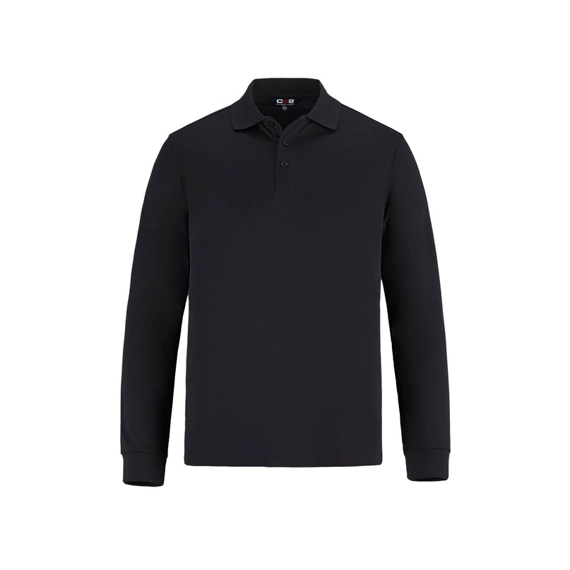 CSW CX2 - Birdie Long Sleeve Pique Mesh Polo - S05737