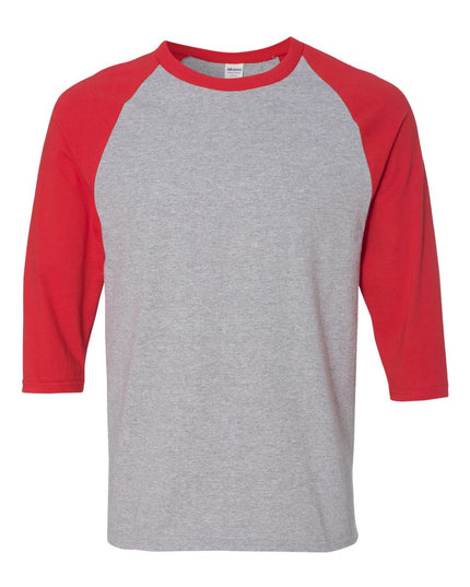 Gildan - Heavy Cotton Raglan Three-Quarter Sleeve T-Shirt - 5700