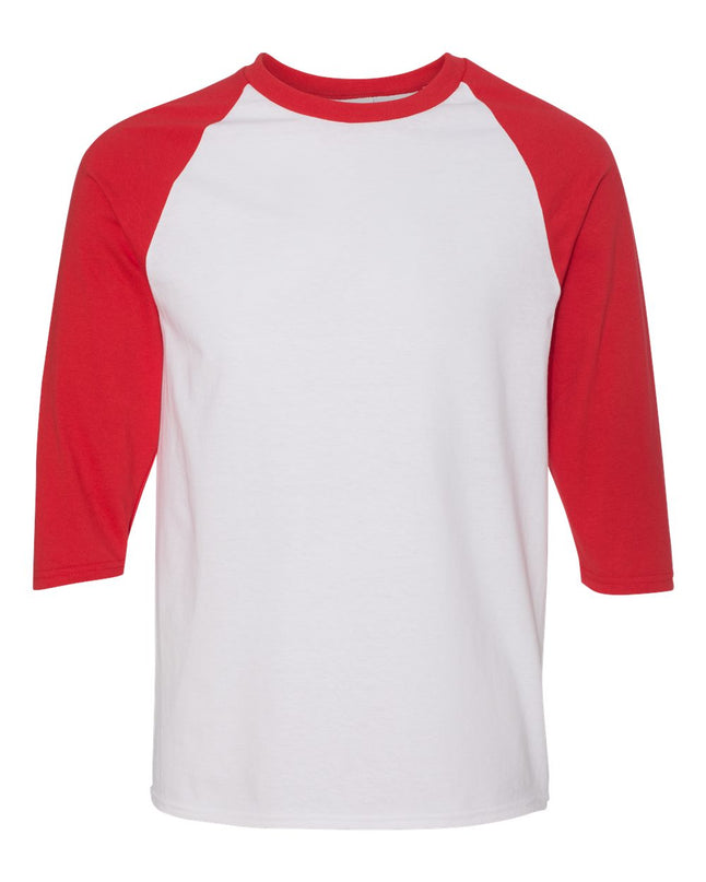 Gildan - Heavy Cotton Raglan Three-Quarter Sleeve T-Shirt - 5700