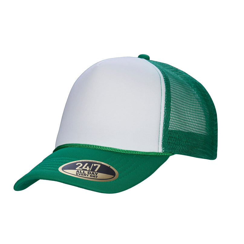 CSW 24/7 - Retro 5-Panel Foam Snap Back Trucker Cap - H08210