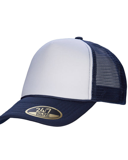 CSW 24/7 - Retro 5-Panel Foam Snap Back Trucker Cap - H08210