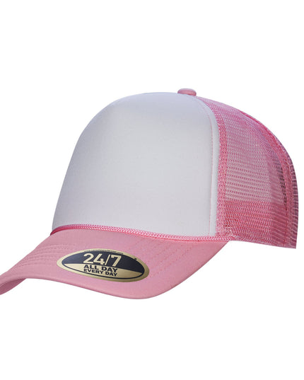 CSW 24/7 - Retro 5-Panel Foam Snap Back Trucker Cap - H08210