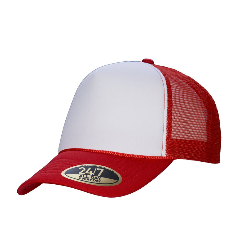 CSW 24/7 - Retro 5-Panel Foam Snap Back Trucker Cap - H08210