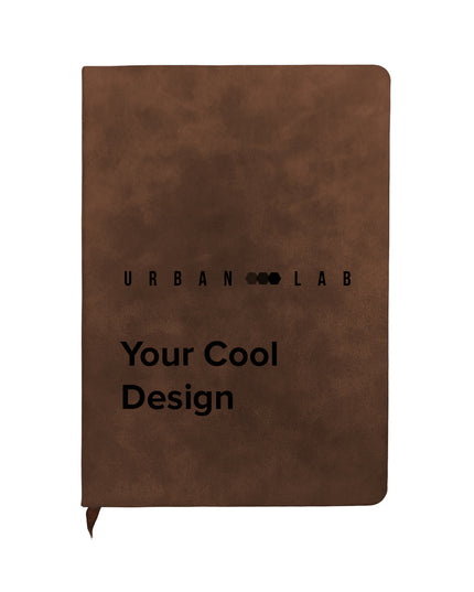 Faux Leather Notebook