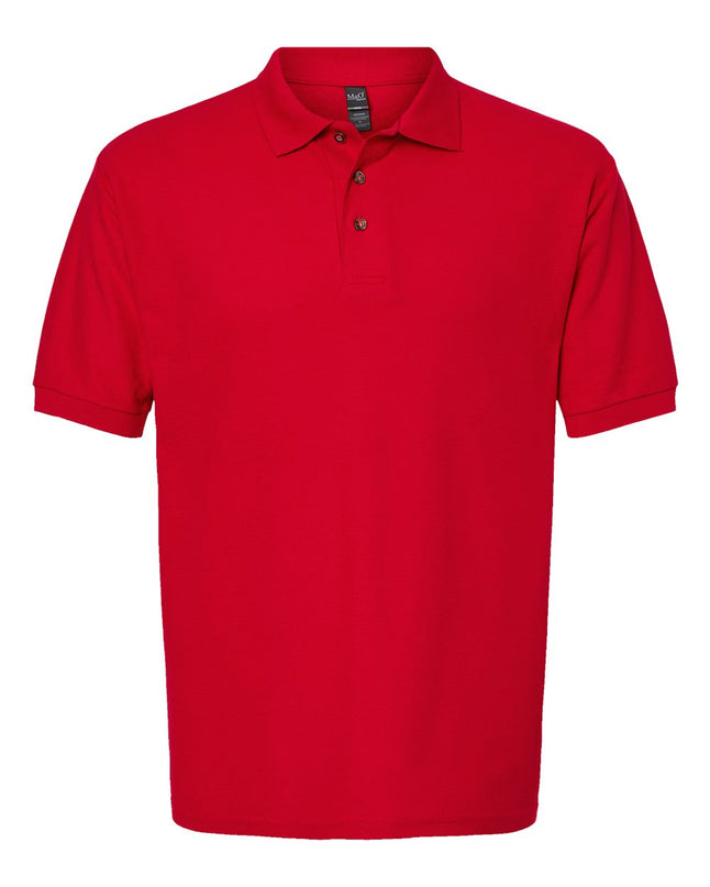 M&O - Ring-Spun Piqué Polo - 7002