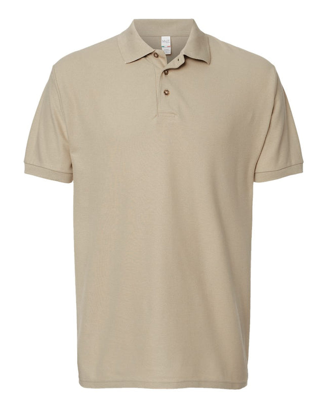 M&O - Ring-Spun Piqué Polo - 7002