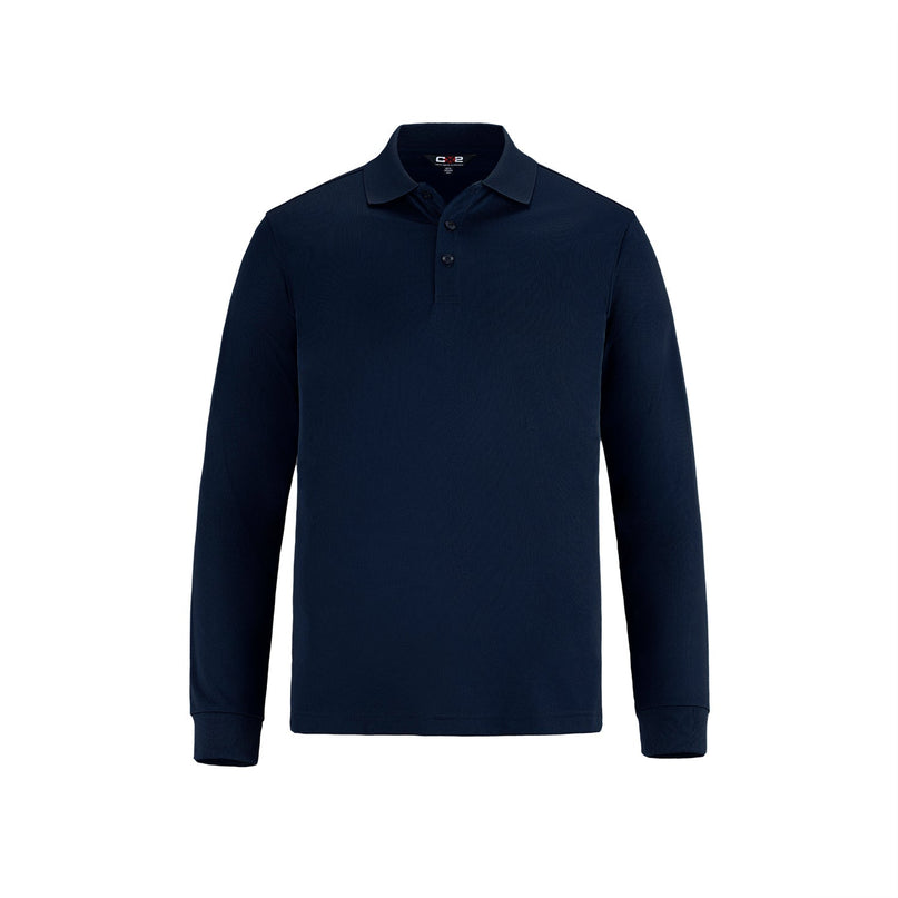CSW CX2 - Birdie Long Sleeve Pique Mesh Polo - S05737