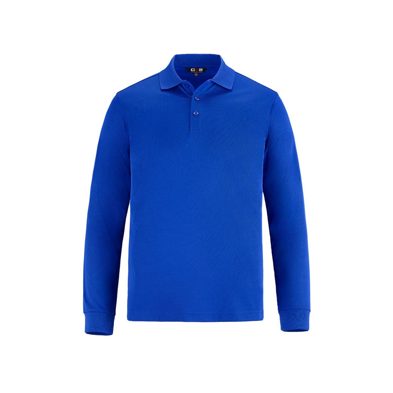 CSW CX2 - Birdie Long Sleeve Pique Mesh Polo - S05737