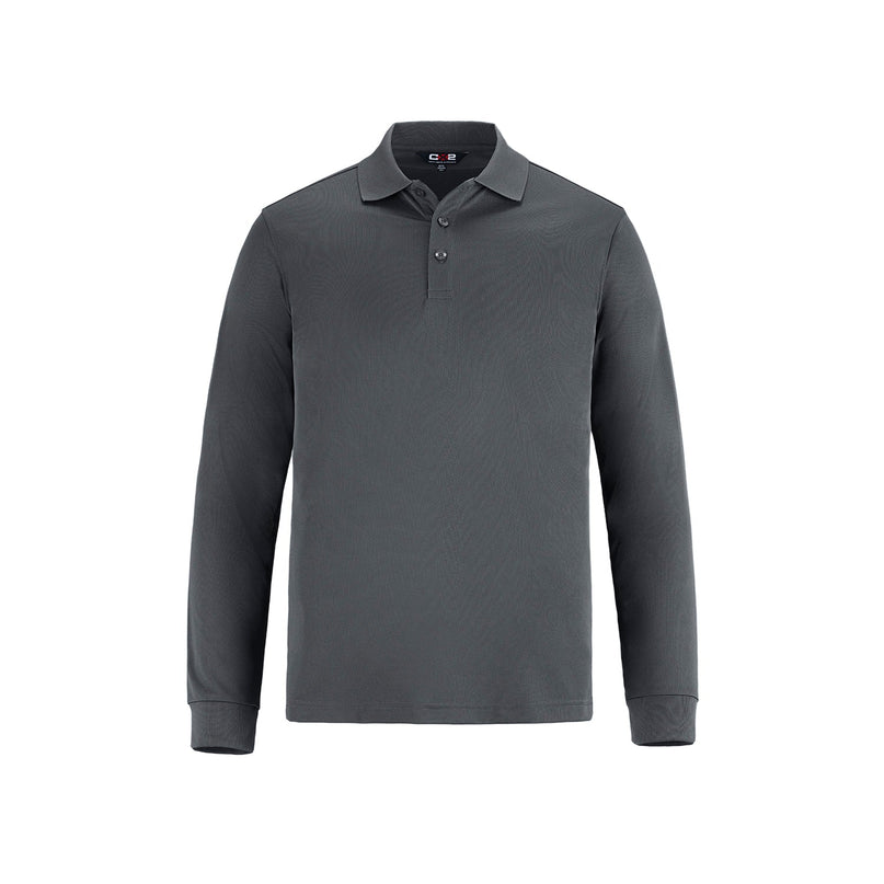 CSW CX2 - Birdie Long Sleeve Pique Mesh Polo - S05737