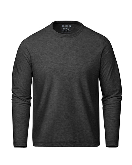 CSW Muskoka - Riverside Cotton-Poly Long Sleeve Crewneck T-Shirt - S05895