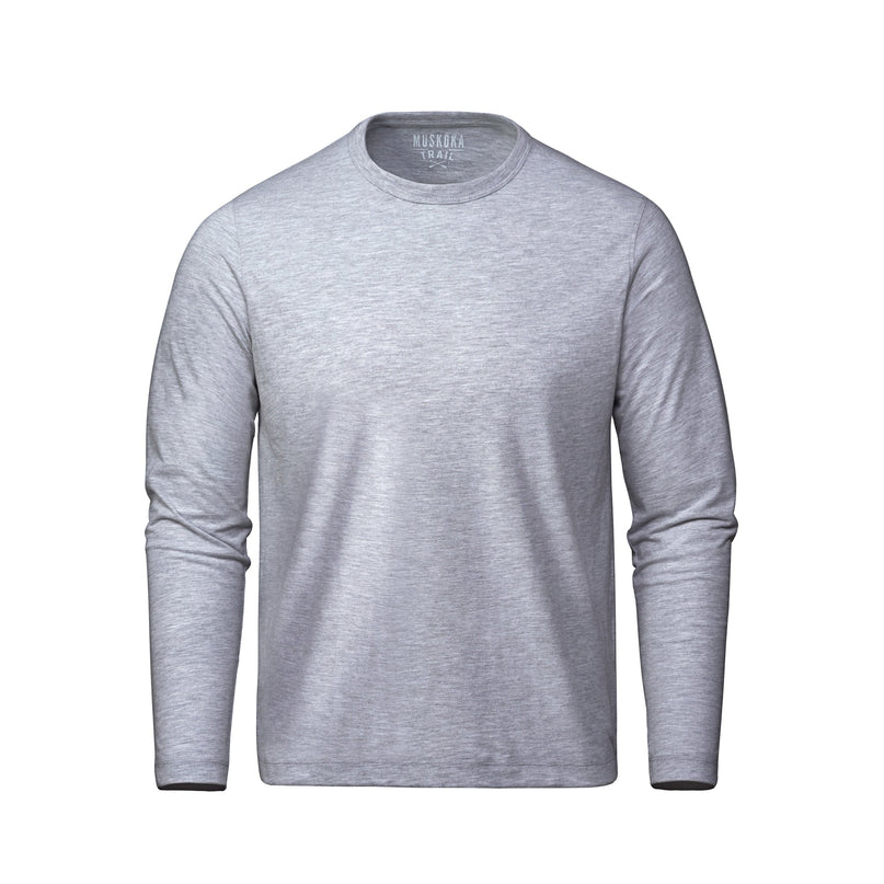 CSW Muskoka - Riverside Cotton-Poly Long Sleeve Crewneck T-Shirt - S05895
