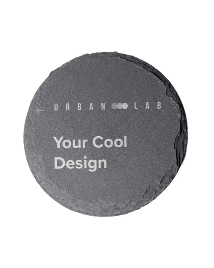 Natural Slate Coasters - Square & Circle