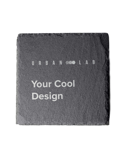 Natural Slate Coasters - Square & Circle