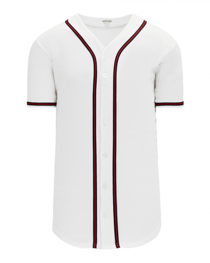 Athletic Knit - Full Button Baseball Jersey - BA5500