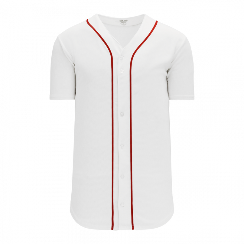 Athletic Knit - Full Button Baseball Jersey - BA5500