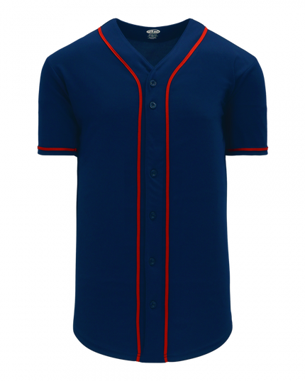 Athletic Knit - Full Button Baseball Jersey - BA5500