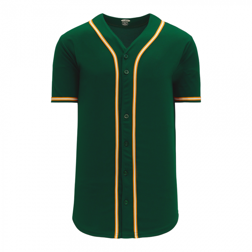 Athletic Knit - Full Button Baseball Jersey - BA5500