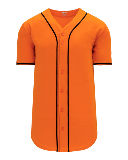 Athletic Knit - Full Button Baseball Jersey - BA5500