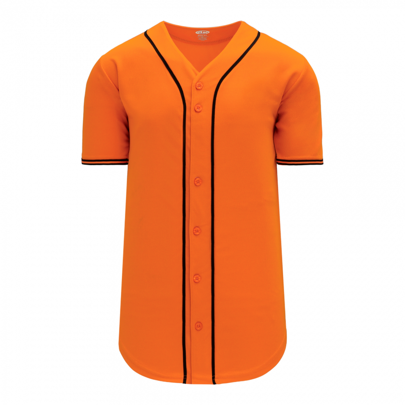 Athletic Knit - Full Button Baseball Jersey - BA5500