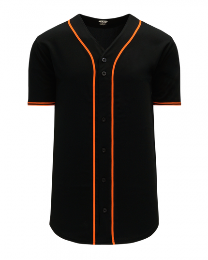 Athletic Knit - Full Button Baseball Jersey - BA5500