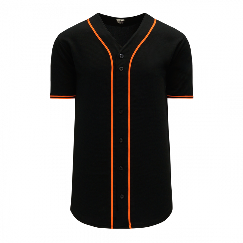 Athletic Knit - Full Button Baseball Jersey - BA5500
