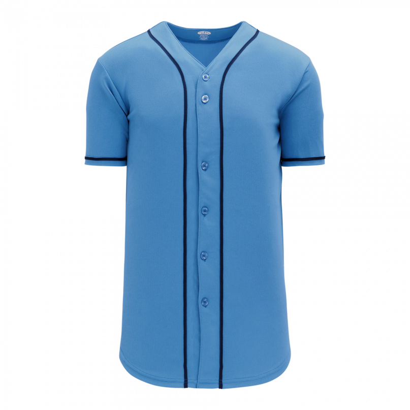 Athletic Knit - Full Button Baseball Jersey - BA5500
