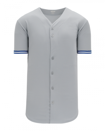 Athletic Knit - Full Button Baseball Jersey - BA5500