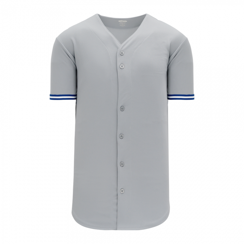 Athletic Knit - Full Button Baseball Jersey - BA5500